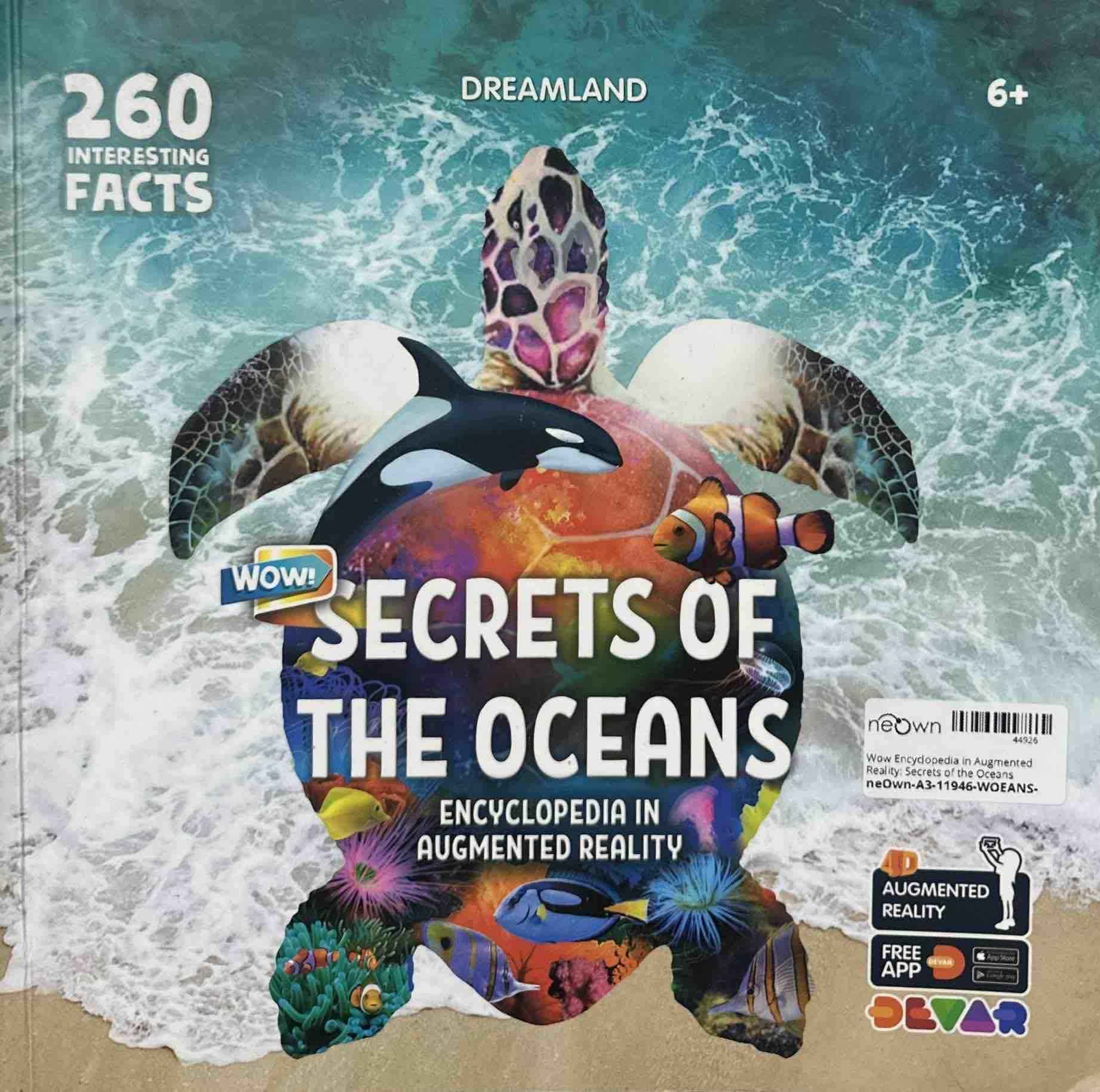 Wow Encyclopedia in Augmented Reality: Secrets of the Oceans