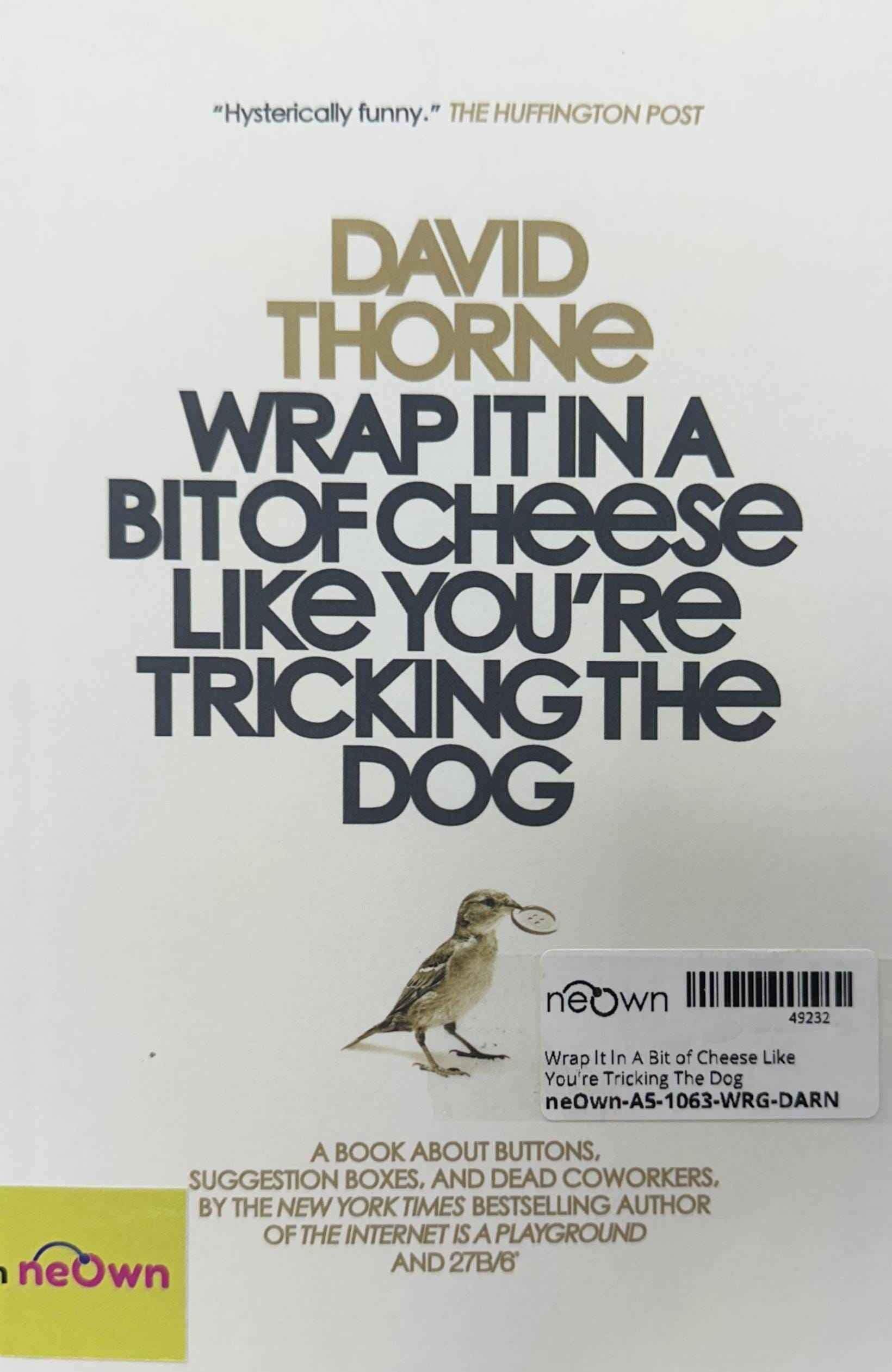 Wrap It In A Bit of Cheese Like You're Tricking The Dog