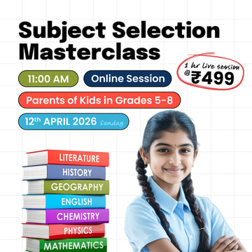 [12th Apr] Subject Selection Masterclass: neOwn x Hemangi Shah | Learn How to Choose the Right Subjects for Your Child | Online Session for Parents